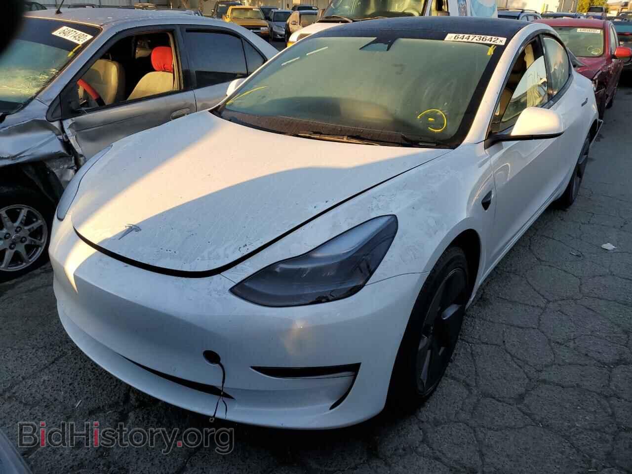 2022 TESLA MODEL 3 - VIN: 5YJ3E1EA2NF351071 - Photo 2