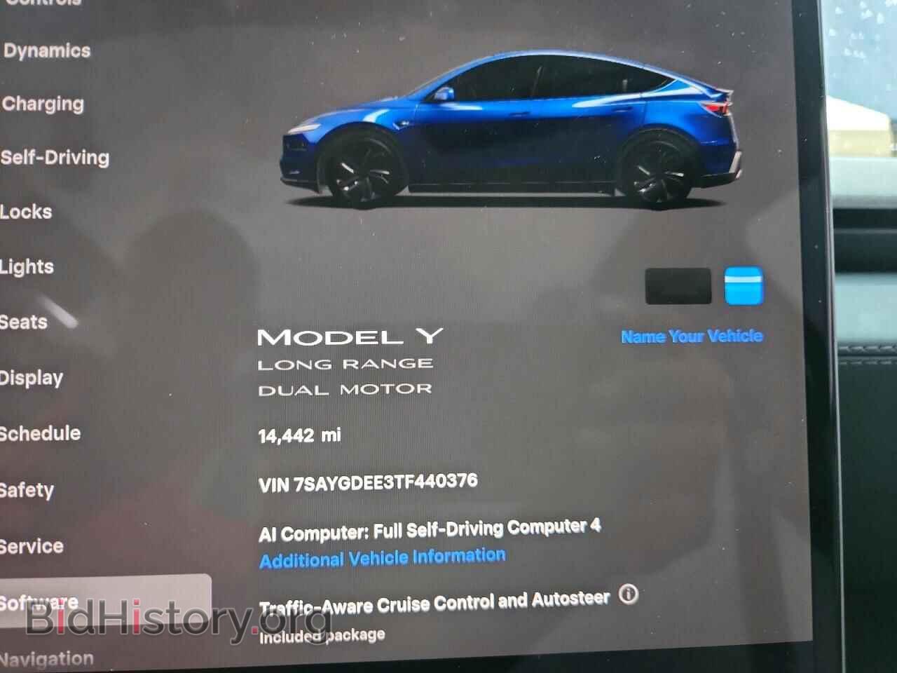 2026 TESLA MODEL Y - VIN: 7SAYGDEE3TF440376 - Фото 9