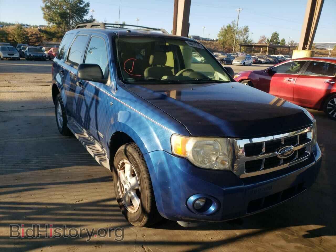 Photo 1FMCU03168KE78747 - FORD ESCAPE 2008
