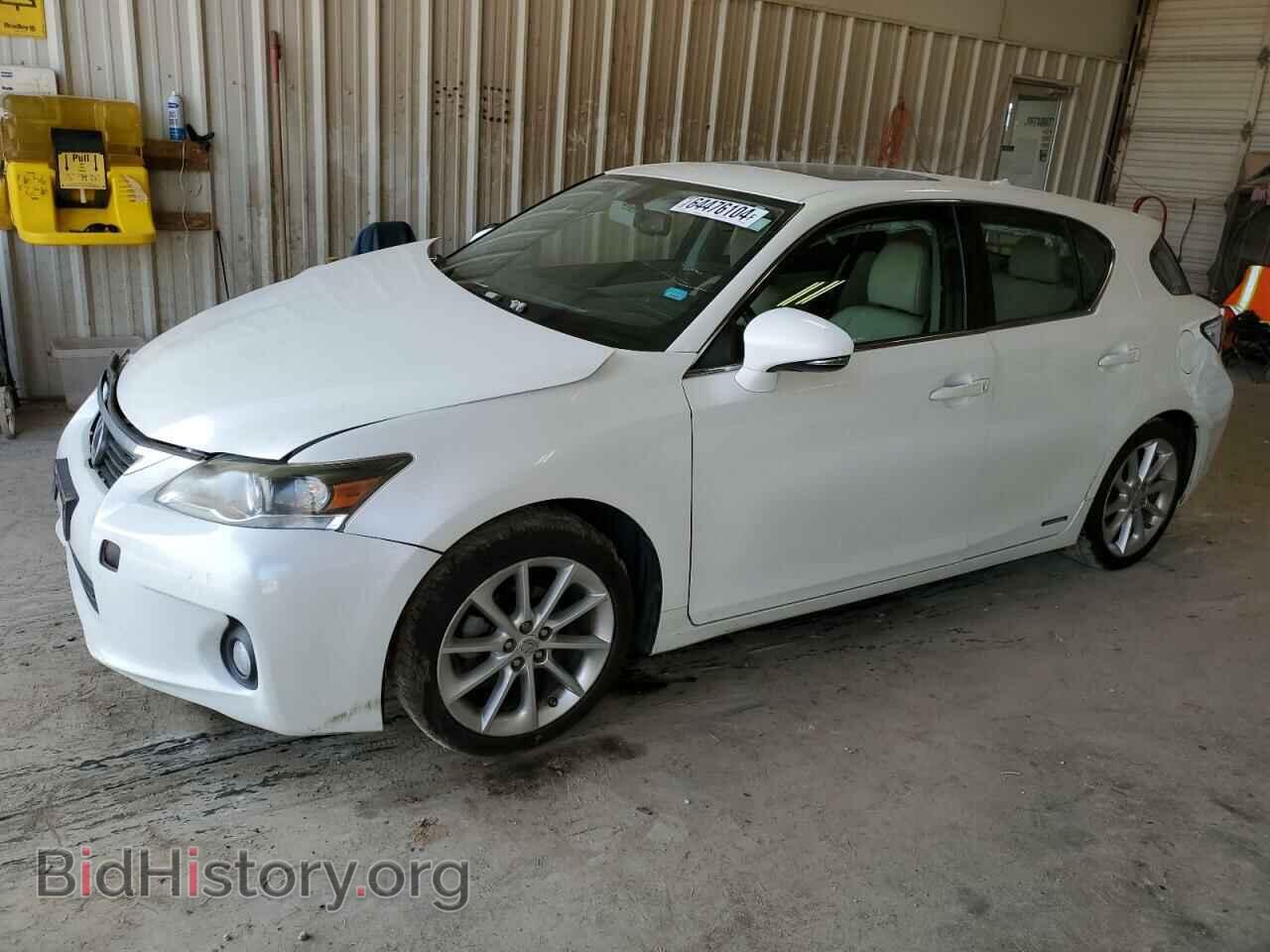 Photo JTHKD5BH7C2081356 - LEXUS CT 200 2012