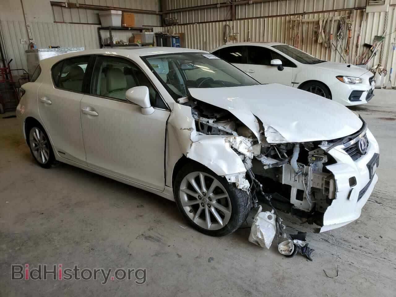 2012 LEXUS CT 200 - VIN: JTHKD5BH7C2081356 - Фото 4