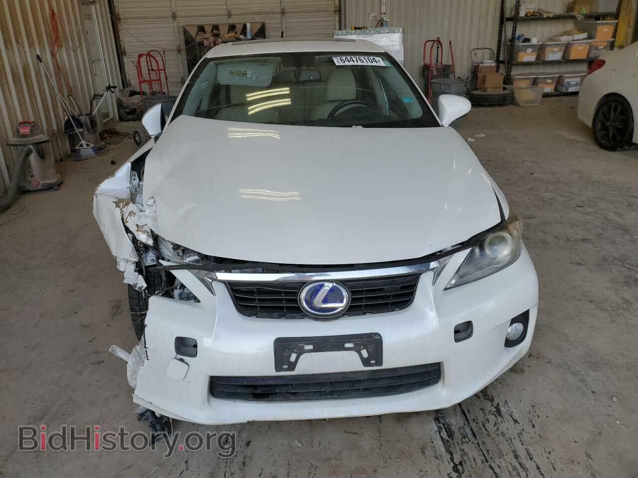 2012 LEXUS CT 200 - VIN: JTHKD5BH7C2081356 - Фото 5