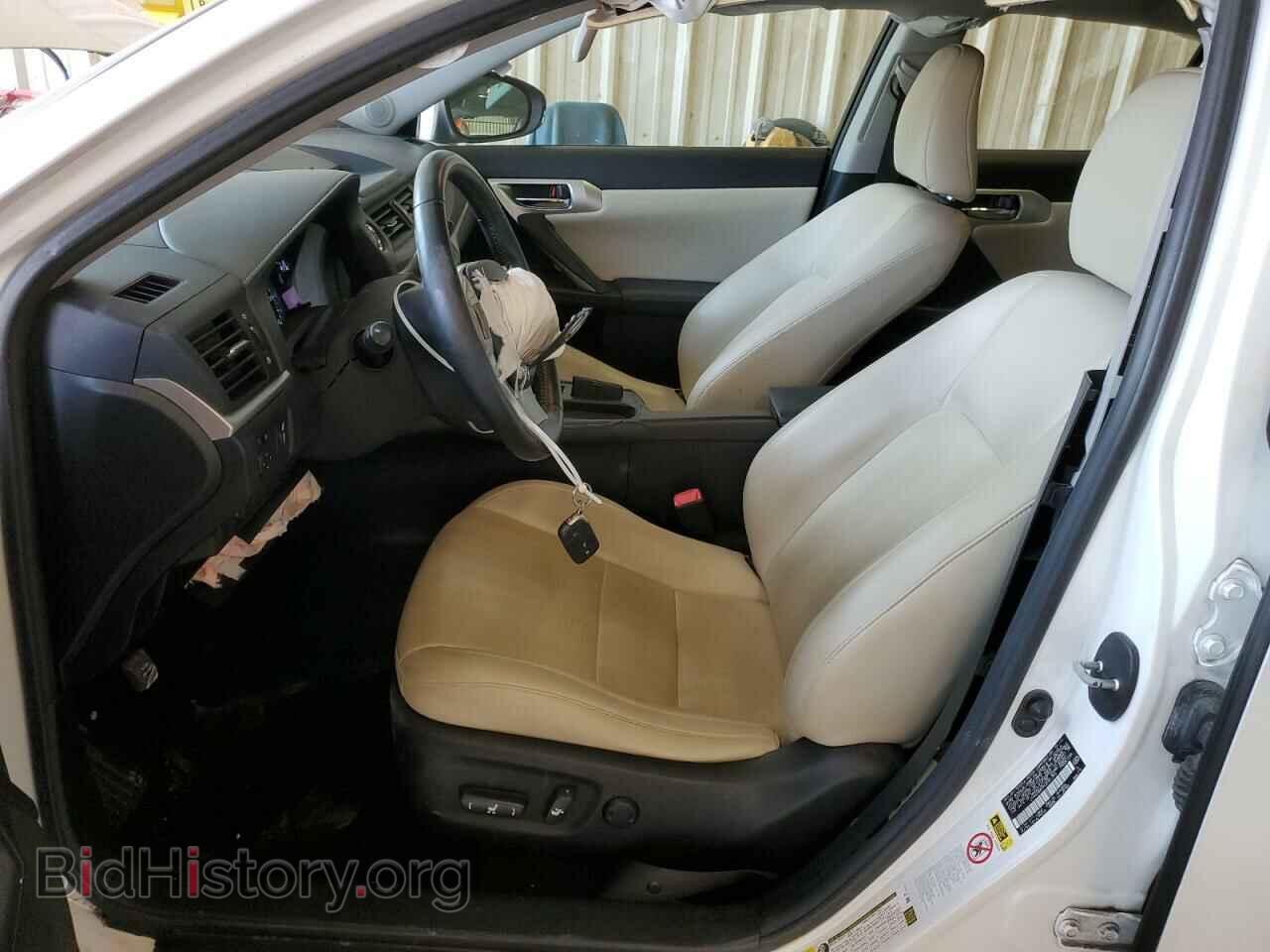 2012 LEXUS CT 200 - VIN: JTHKD5BH7C2081356 - Фото 7