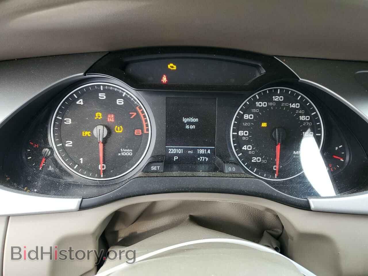 2011 AUDI A4 - VIN: WAUFFAFL2BN017403 - Фото 9
