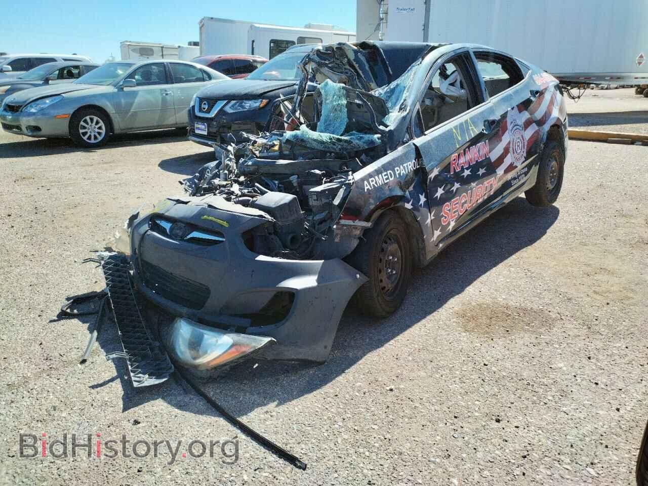 Photo KMHCT4AE9CU048840 - HYUNDAI ACCENT 2012