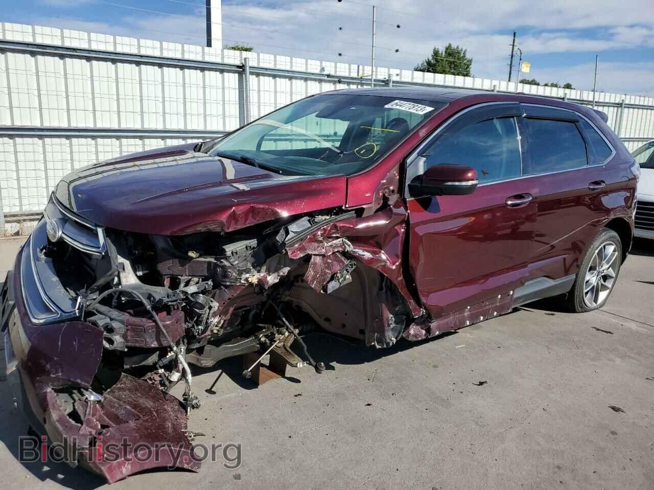 Фотография 2FMPK4K91HBB52175 - FORD EDGE 2017