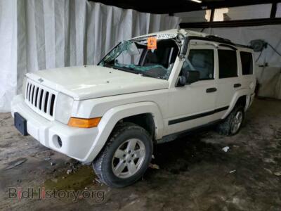 2006 Jeep COMMANDER, white — VIN 1J8HG48K96C334250, Copart