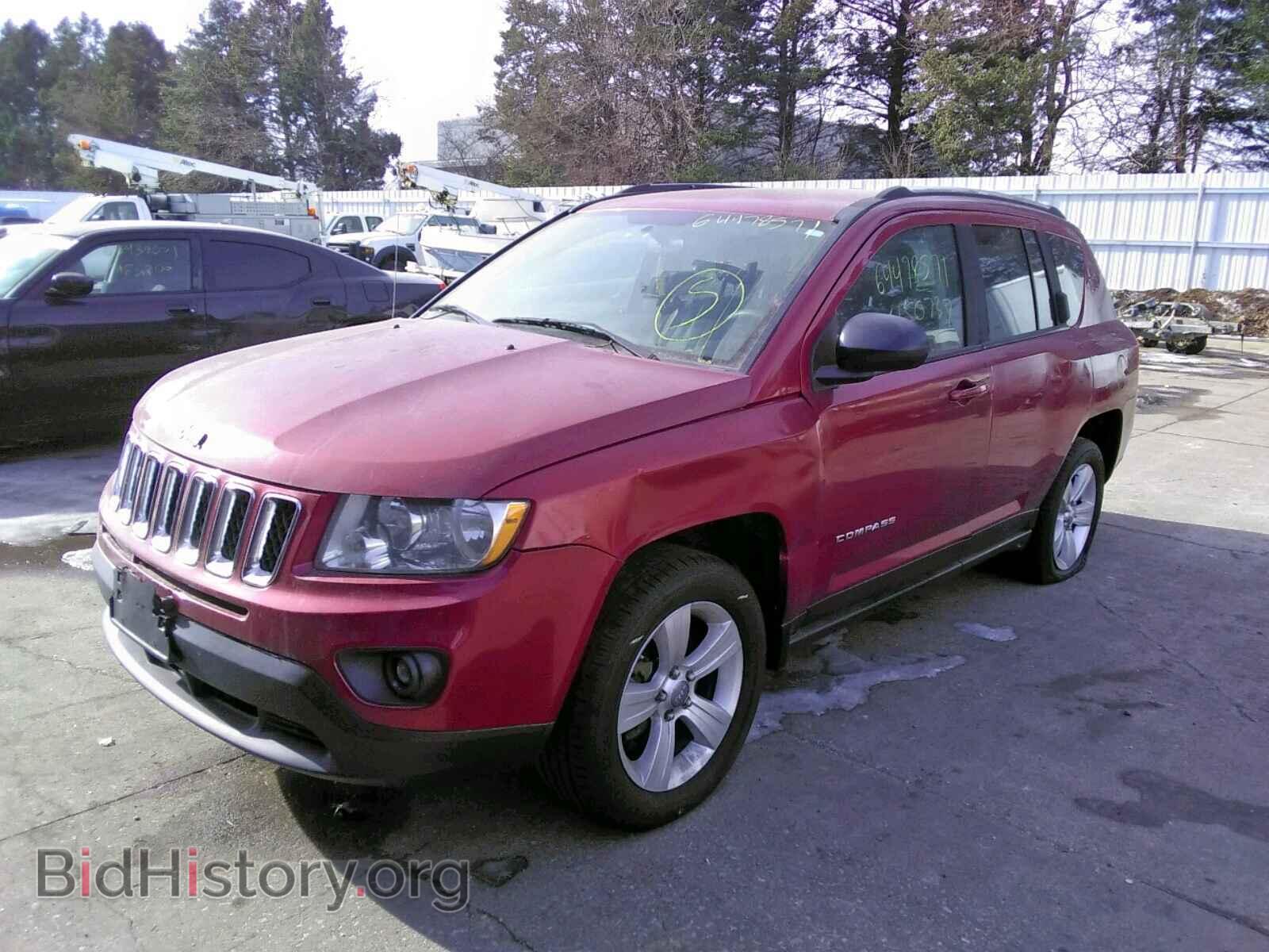 2012 JEEP COMPASS - VIN: 1C4NJDBB6CD591831 - Фото 2