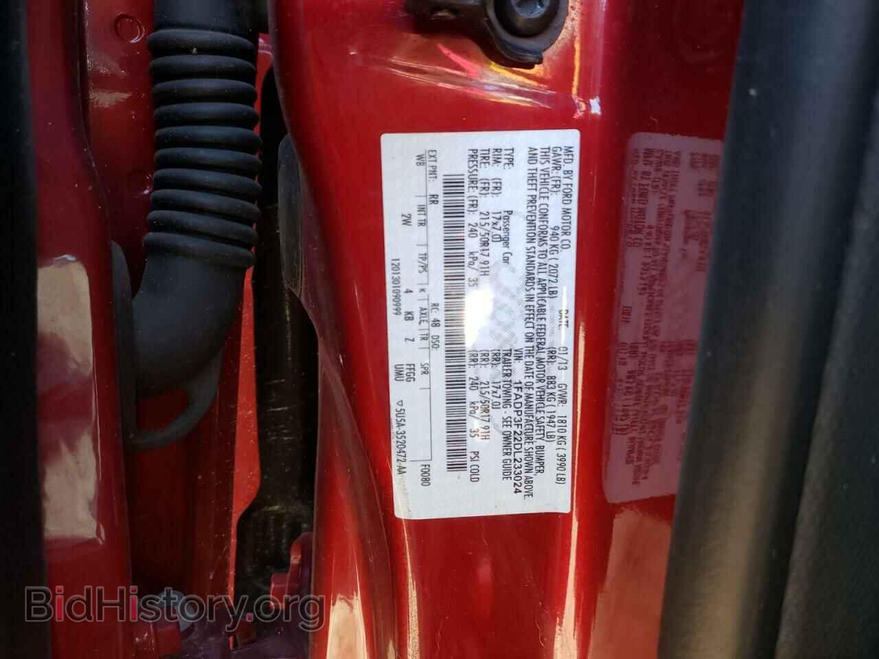 2013 FORD FOCUS - VIN: 1FADP3F22DL233024 - Фото 10