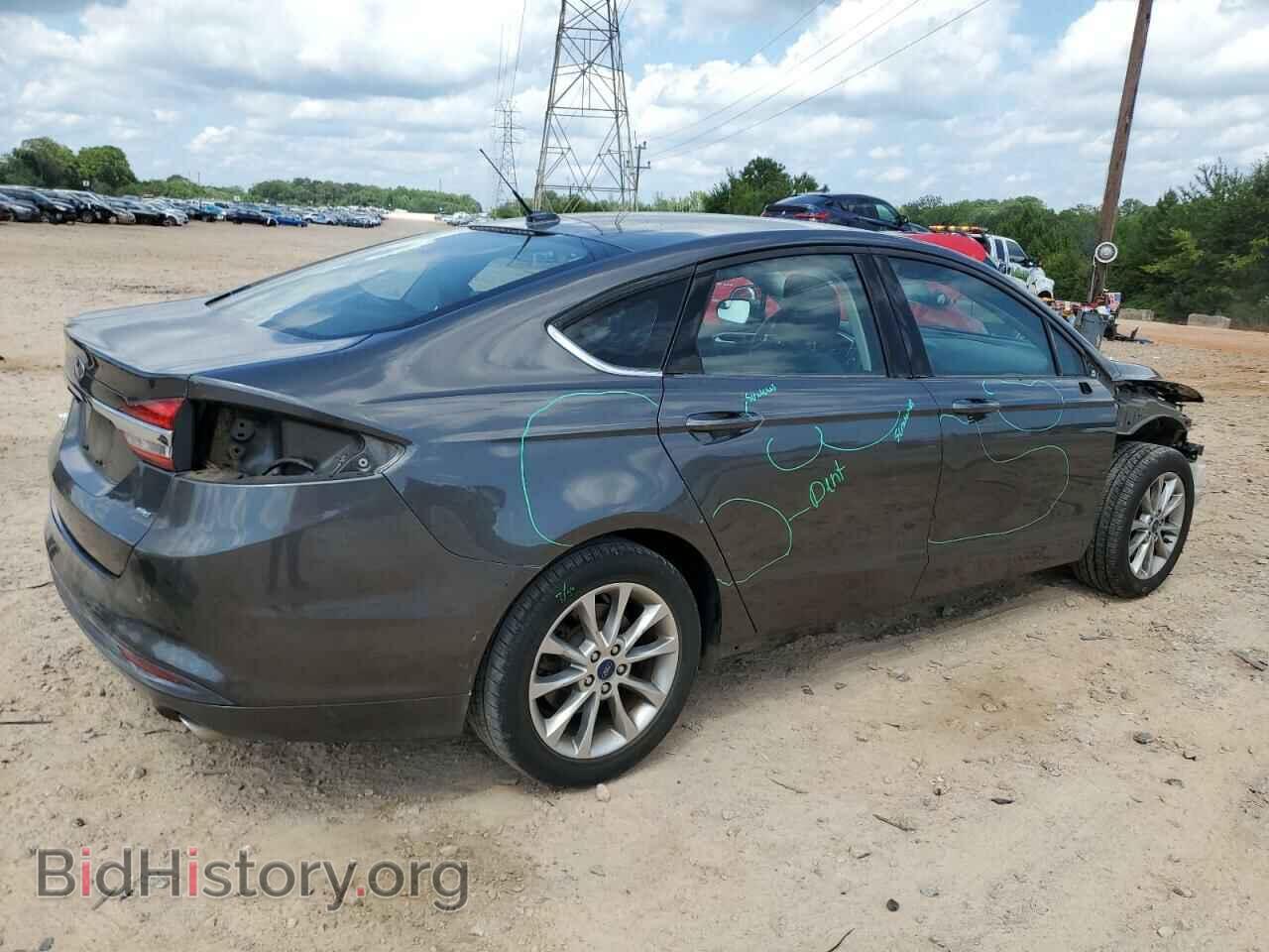 2017 FORD FUSION - VIN: 3FA6P0H75HR346683 - Фото 3