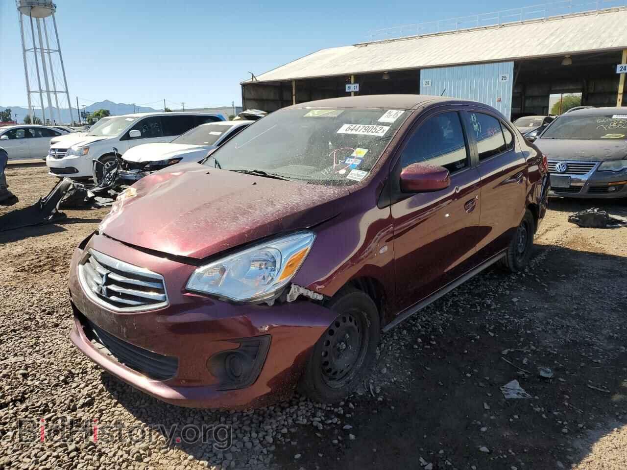 2019 MITSUBISHI MIRAGE - VIN: ML32F3FJ2KHF12832 - Фото 2