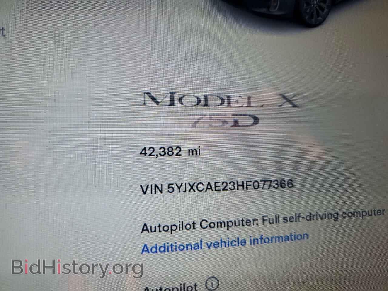 2017 TESLA MODEL X - VIN: 5YJXCAE23HF077366 - Photo 8