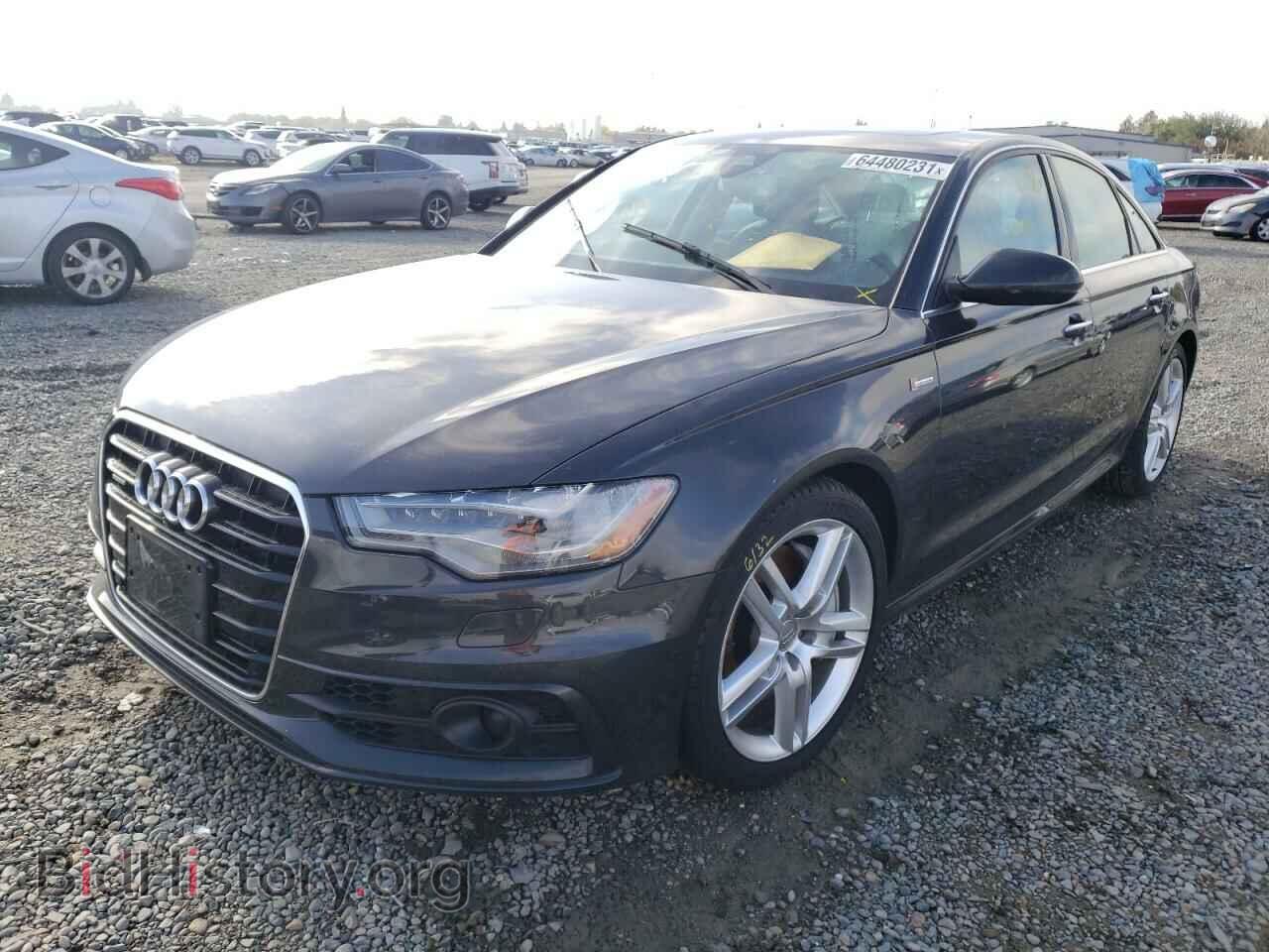2015 AUDI A6 - VIN: WAUHGAFCXFN025745 - Фото 2