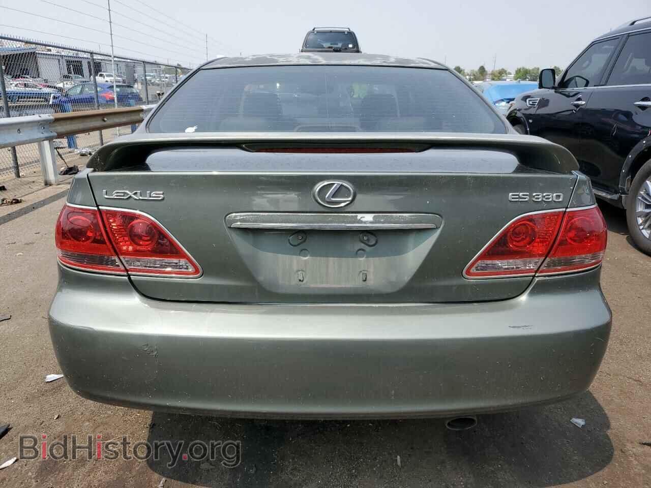 2006 LEXUS ES330 - VIN: JTHBA30G565161359 - Фото 6