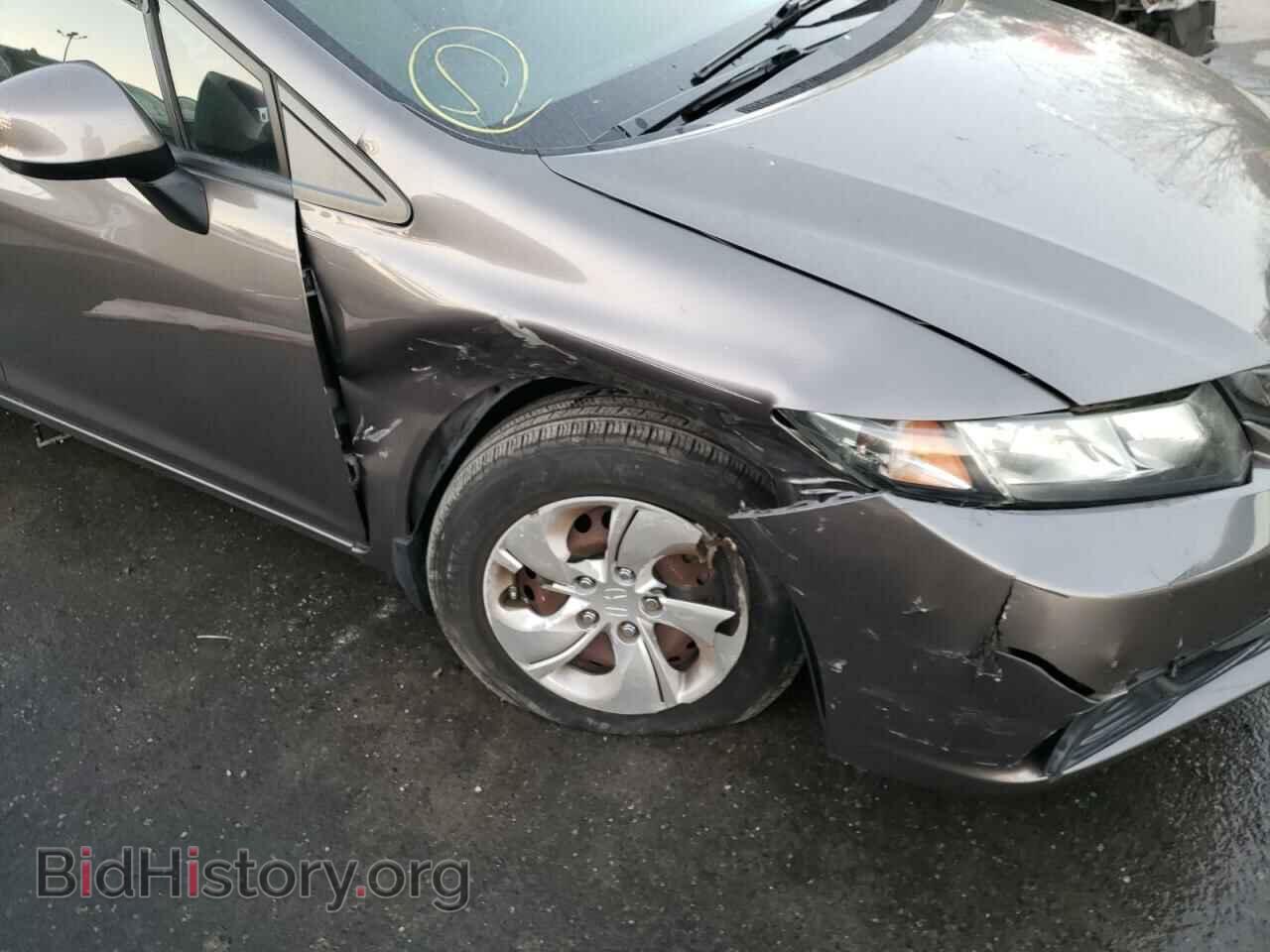 2013 HONDA CIVIC - VIN: 19XFB2F51DE005207 - Фото 9
