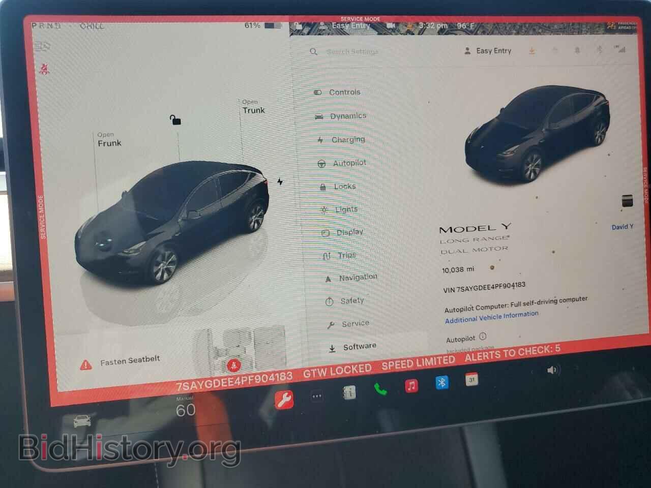 2023 TESLA MODEL Y - VIN: 7SAYGDEE4PF904183 - Фото 9