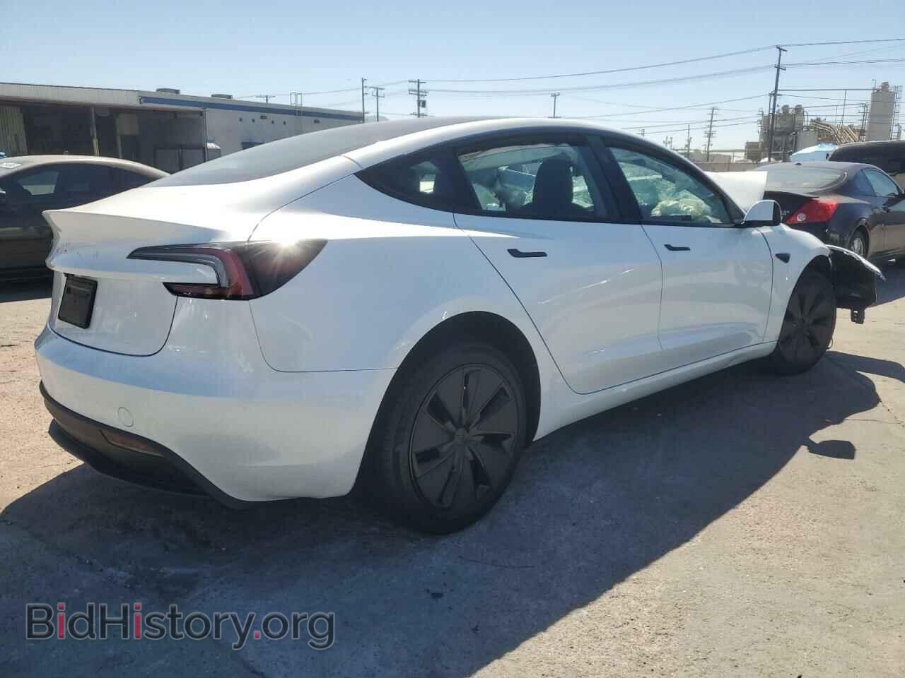 2025 TESLA MODEL 3 - VIN: 5YJ3E1EA6SF878641 - Photo 3
