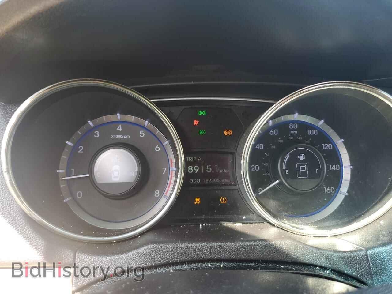2012 HYUNDAI SONATA - VIN: 5NPEB4AC2CH370096 - Фото 9