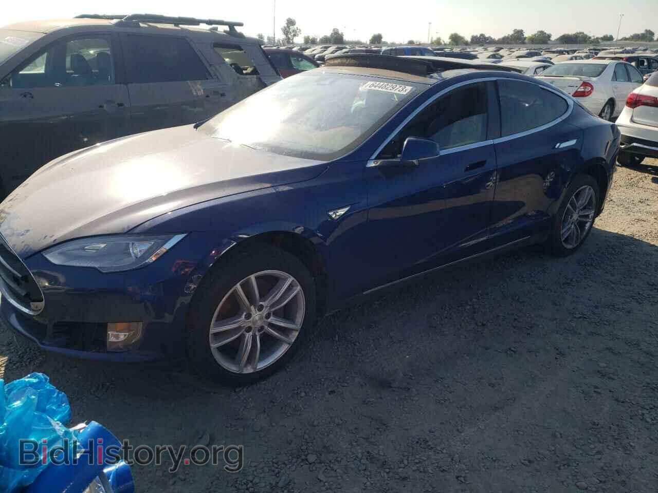Photo 5YJSA1E28FF112996 - TESLA MODEL S 2015