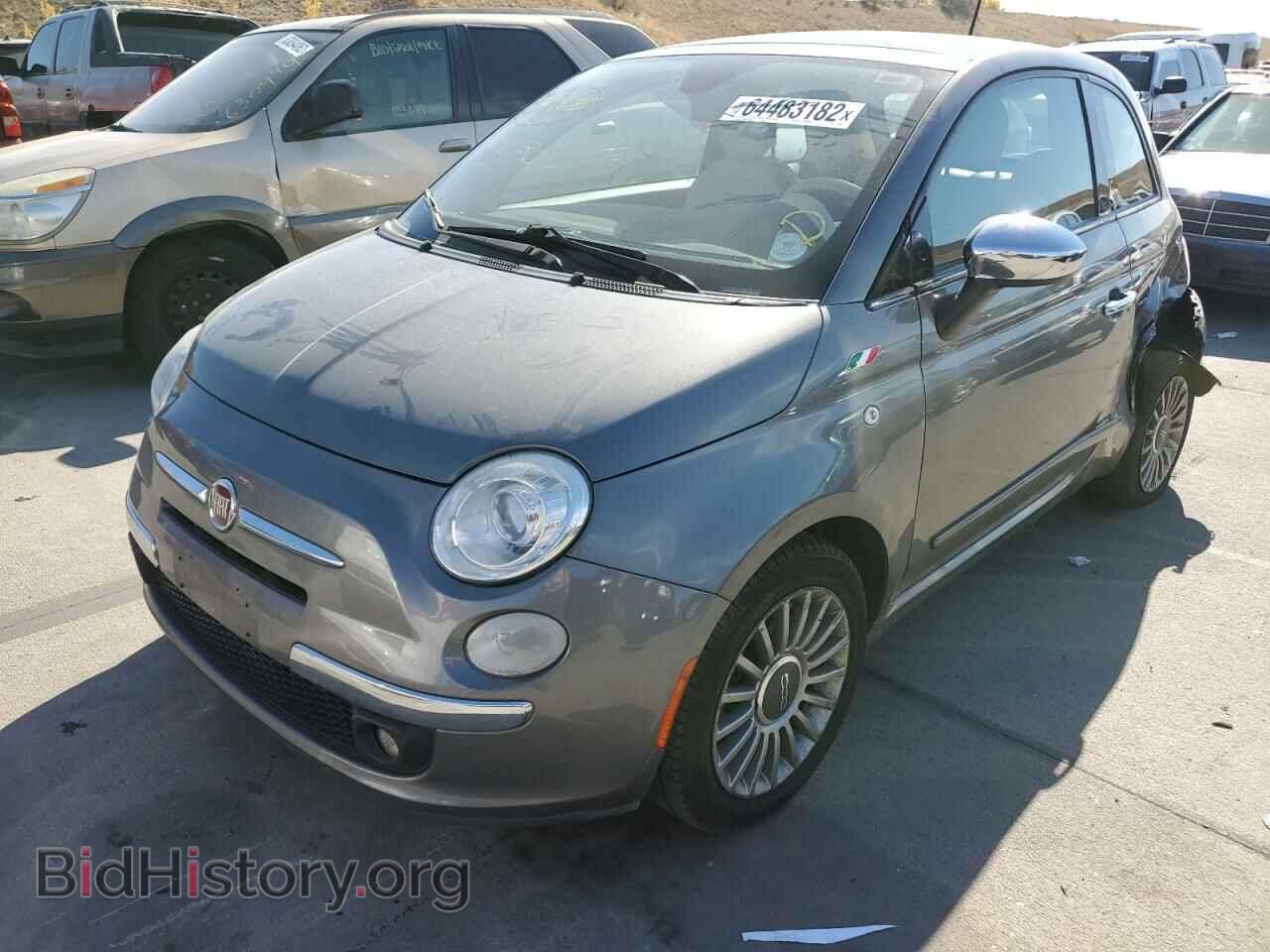 2012 FIAT 500 - VIN: 3C3CFFCR4CT117598 - Фото 2