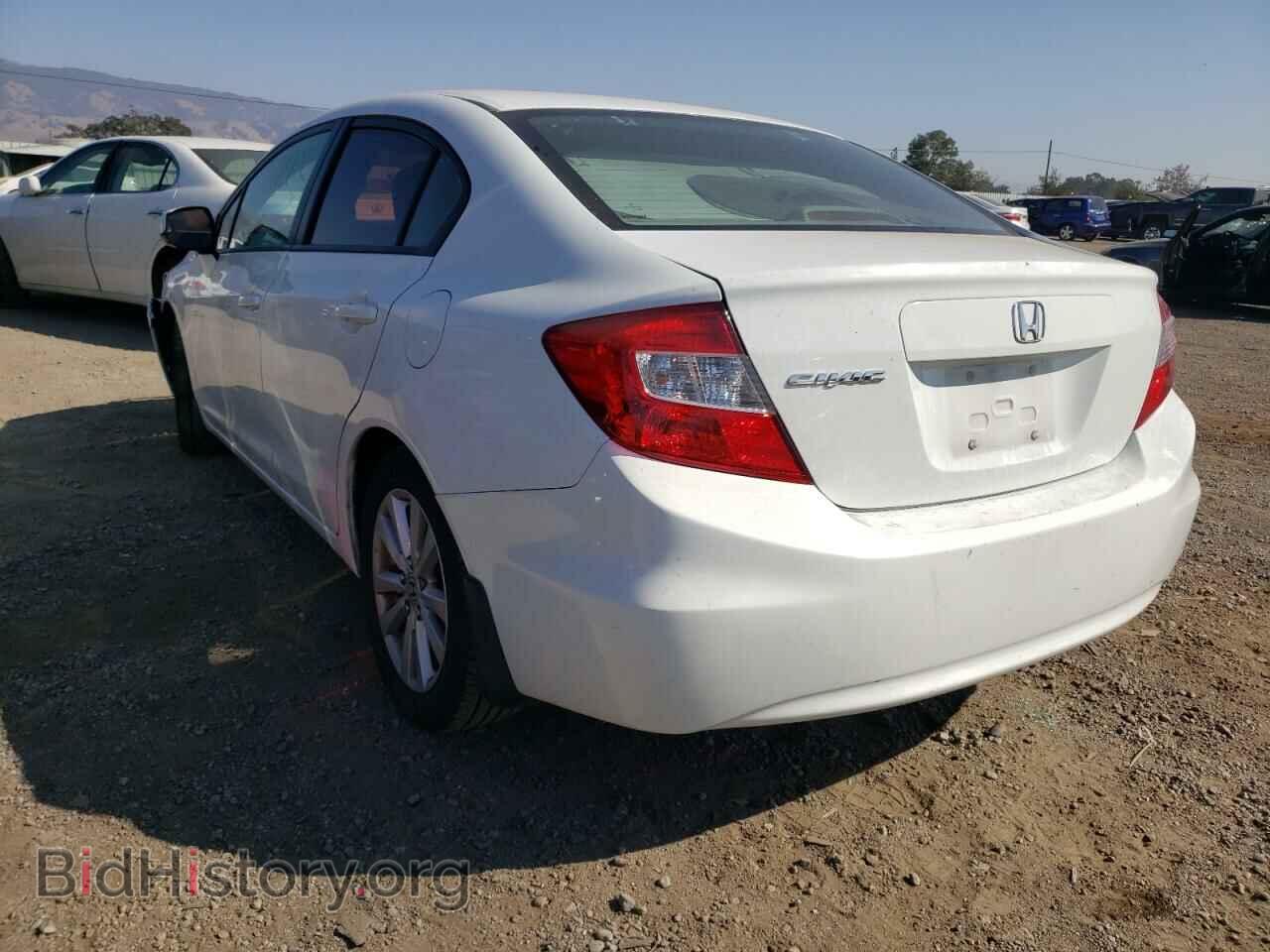 2012 HONDA CIVIC - VIN: 2HGFB2F87CH551086 - Фото 3