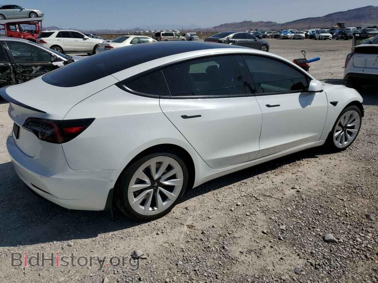 2021 TESLA MODEL 3 - VIN: 5YJ3E1EA8MF879261 - Фото 3