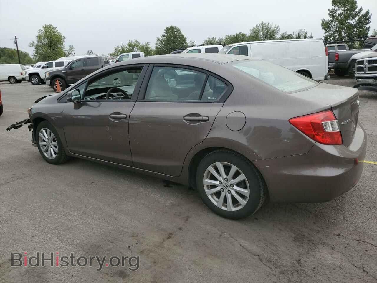 2012 HONDA CIVIC - VIN: 2HGFB2F84CH512472 - Фото 2