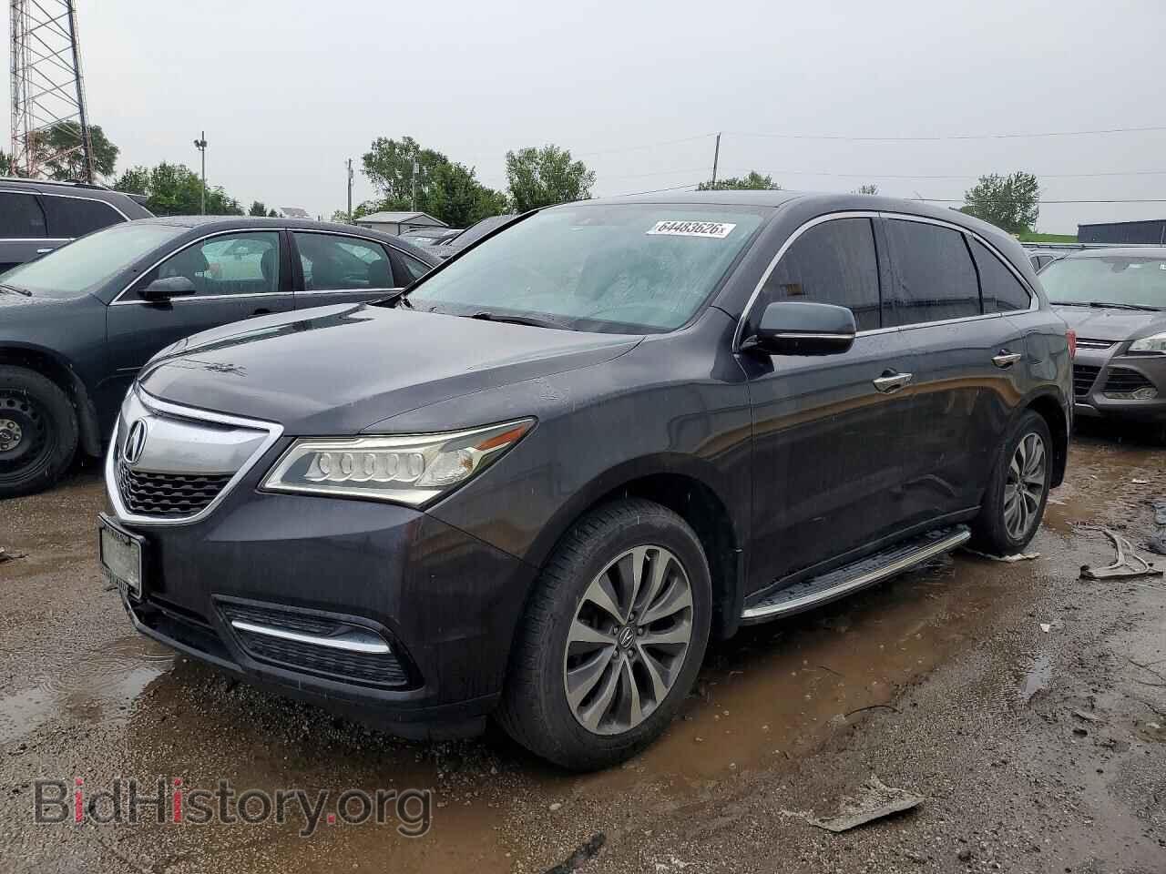 Photo 5FRYD4H44EB003058 - ACURA MDX 2014