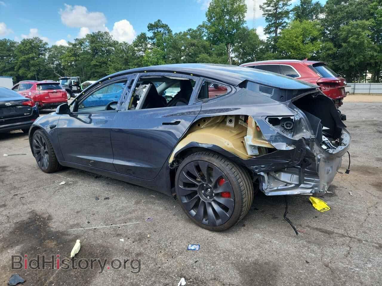 2021 TESLA MODEL 3 - VIN: 5YJ3E1EC2MF981138 - Фото 2