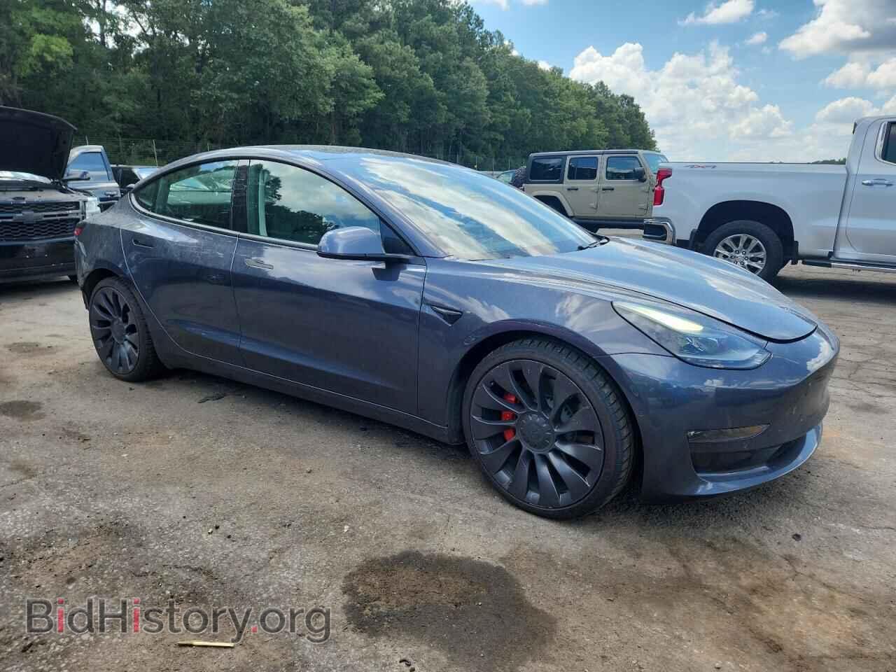 2021 TESLA MODEL 3 - VIN: 5YJ3E1EC2MF981138 - Фото 4