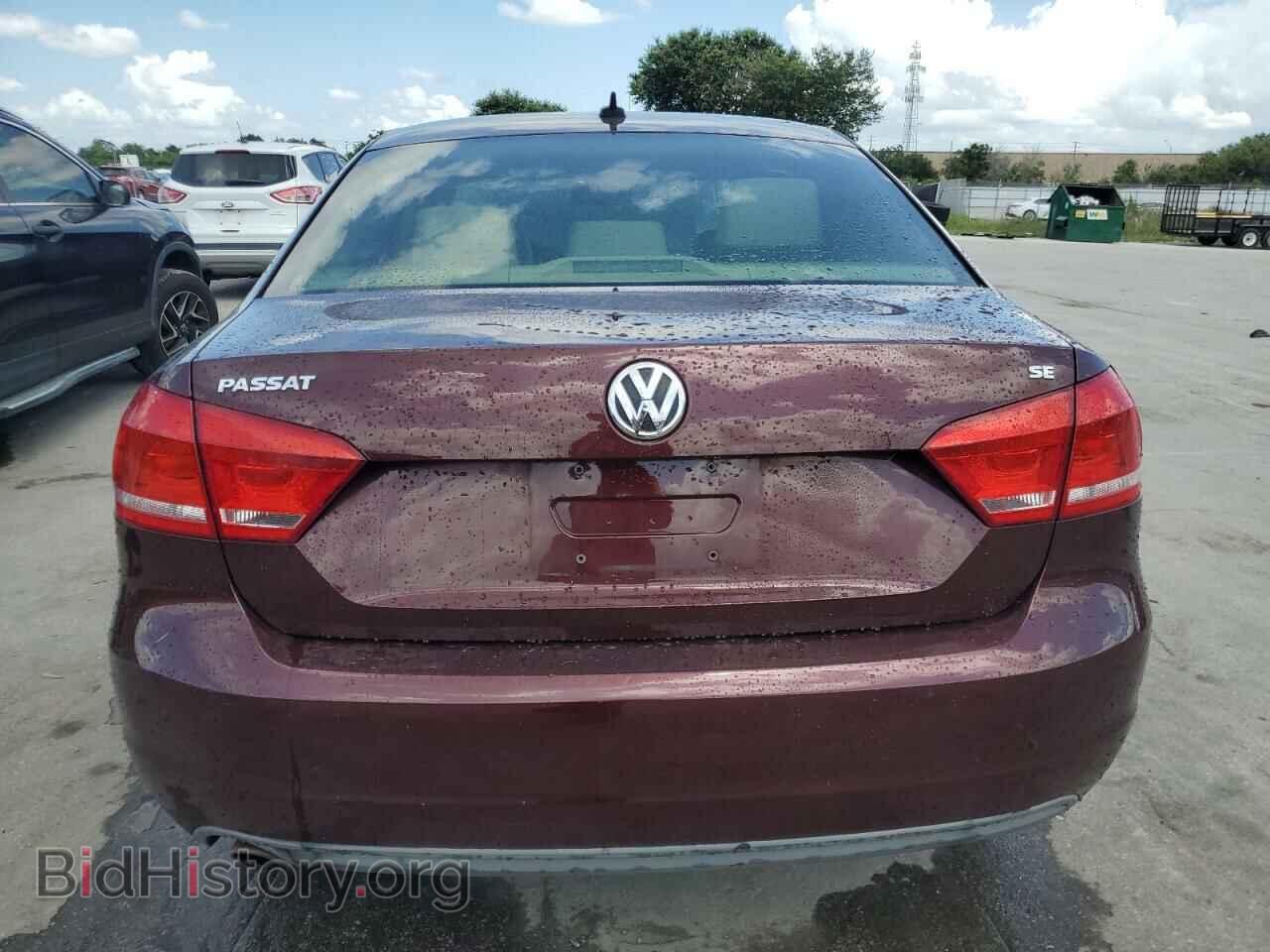 2012 VOLKSWAGEN PASSAT - VIN: 1VWBP7A30CC064139 - Фото 6