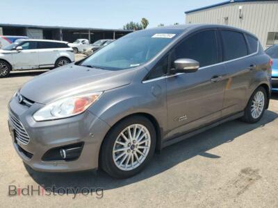 2013 Ford CMAX Premium, серый — VIN 1FADP5CU3DL540056, Copart