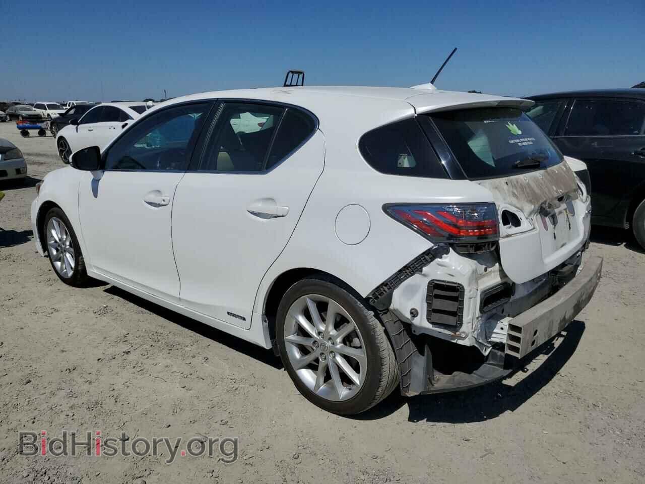 2011 LEXUS CT 200 - VIN: JTHKD5BH2B2010273 - Фото 2