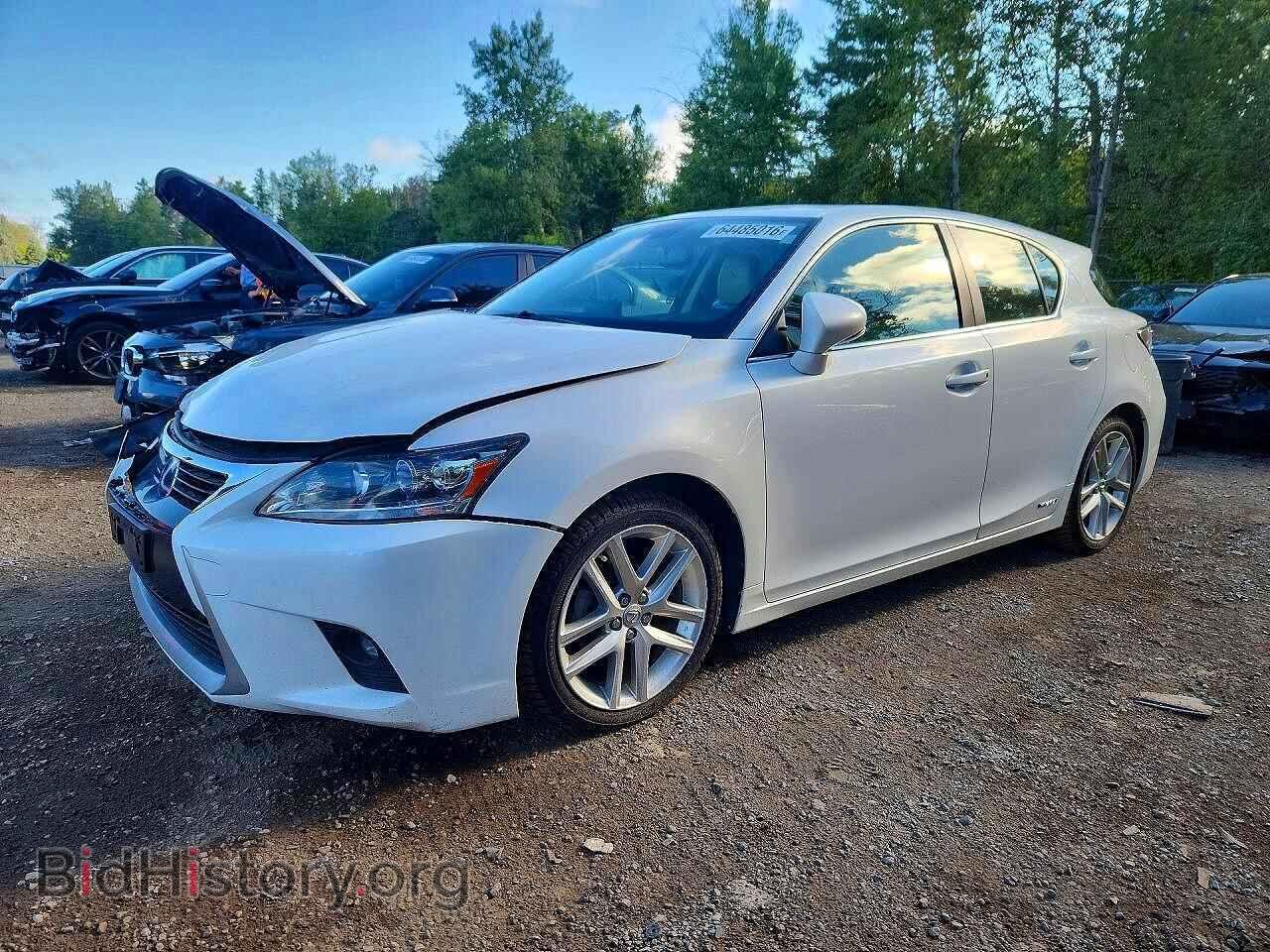 Photo JTHKD5BH7E2200185 - LEXUS CT 200 2014
