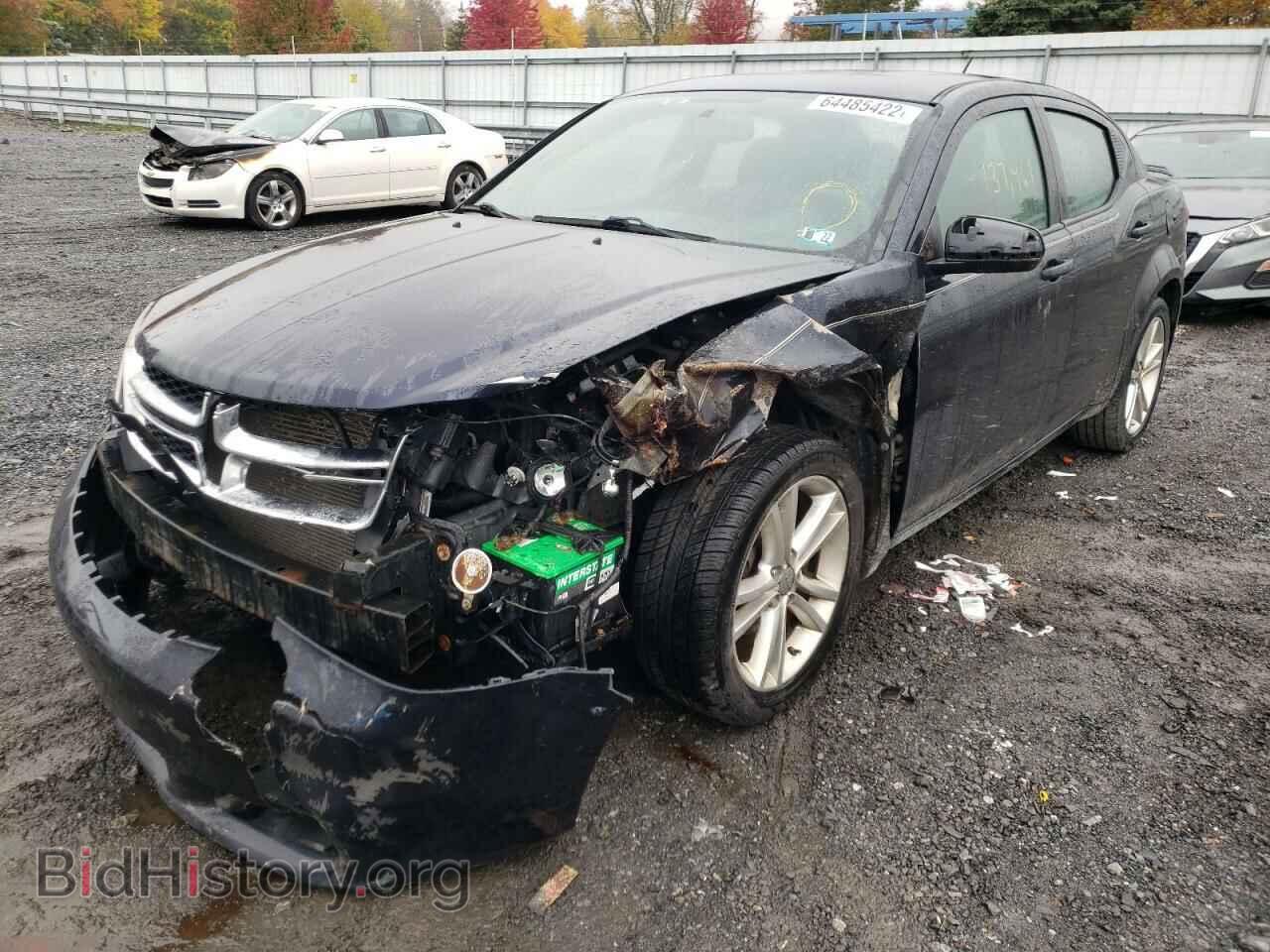2011 DODGE AVENGER - VIN: 1B3BD1FG1BN596069 - Фото 2