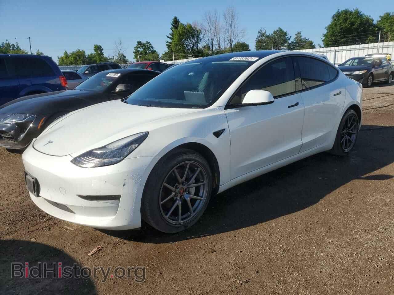 Photo 5YJ3E1EA5MF856990 - TESLA MODEL 3 2021