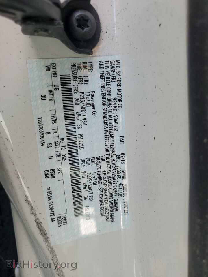 2013 FORD ALL Models - VIN: 1FADP3R41DL363387 - Photo 12