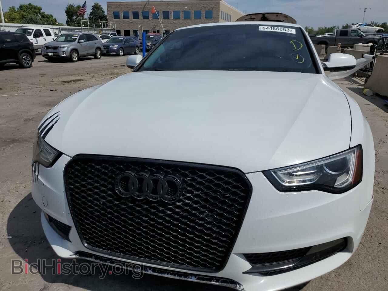 2013 AUDI A5 - VIN: WAULFAFRXDA018140 - Фото 5