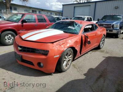 2011 Chevrolet CAMARO Camaro LT, оранжевый — VIN 2G1FB1ED0B9213019, Copart
