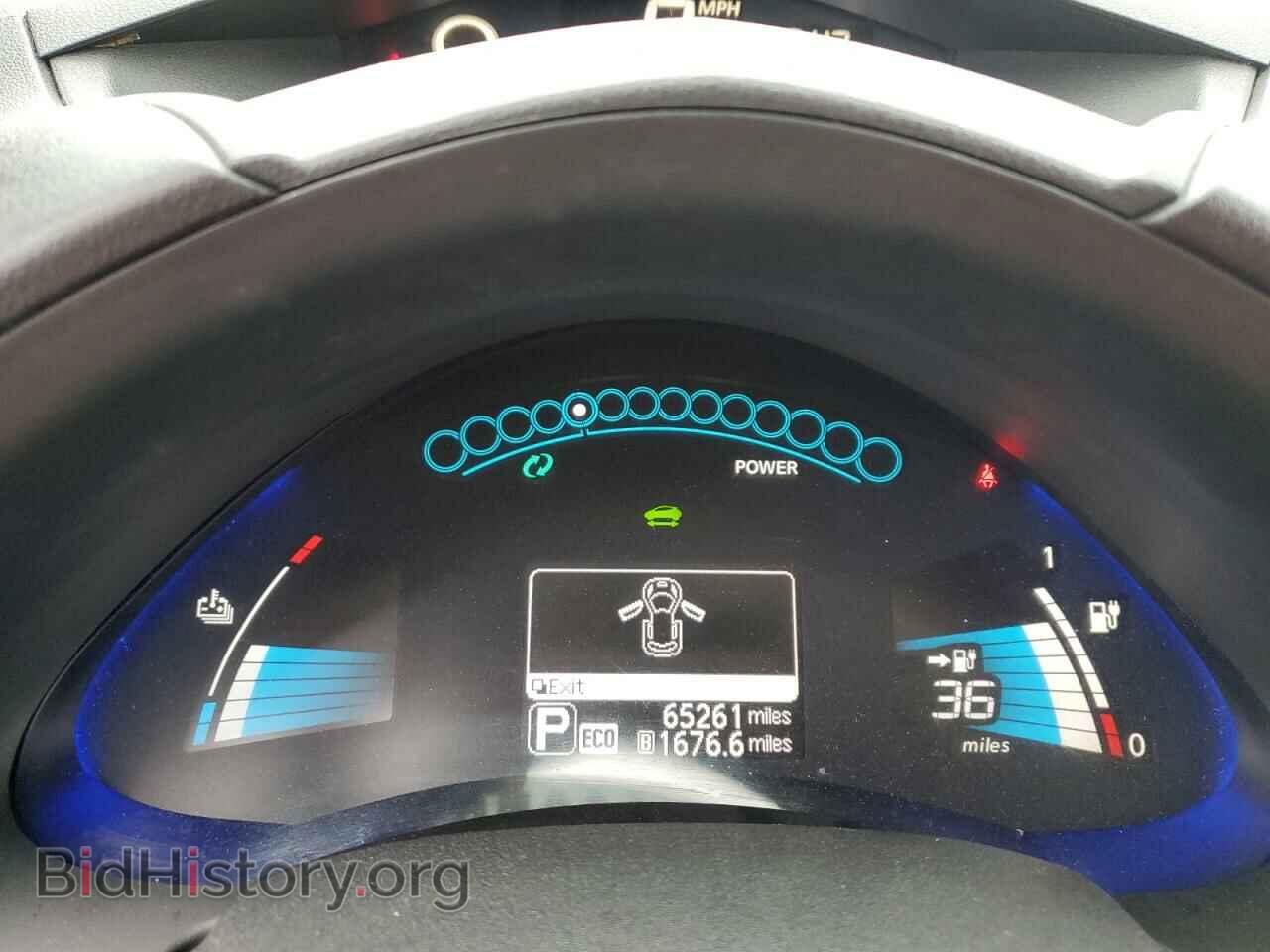 2013 NISSAN LEAF - VIN: 1N4AZ0CPXDC416196 - Фото 9
