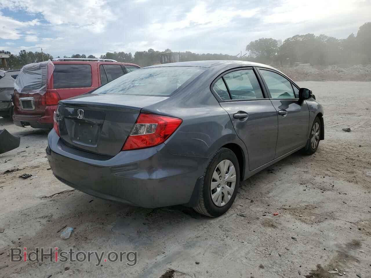 2012 HONDA CIVIC - VIN: 2HGFB2F51CH315992 - Фото 4