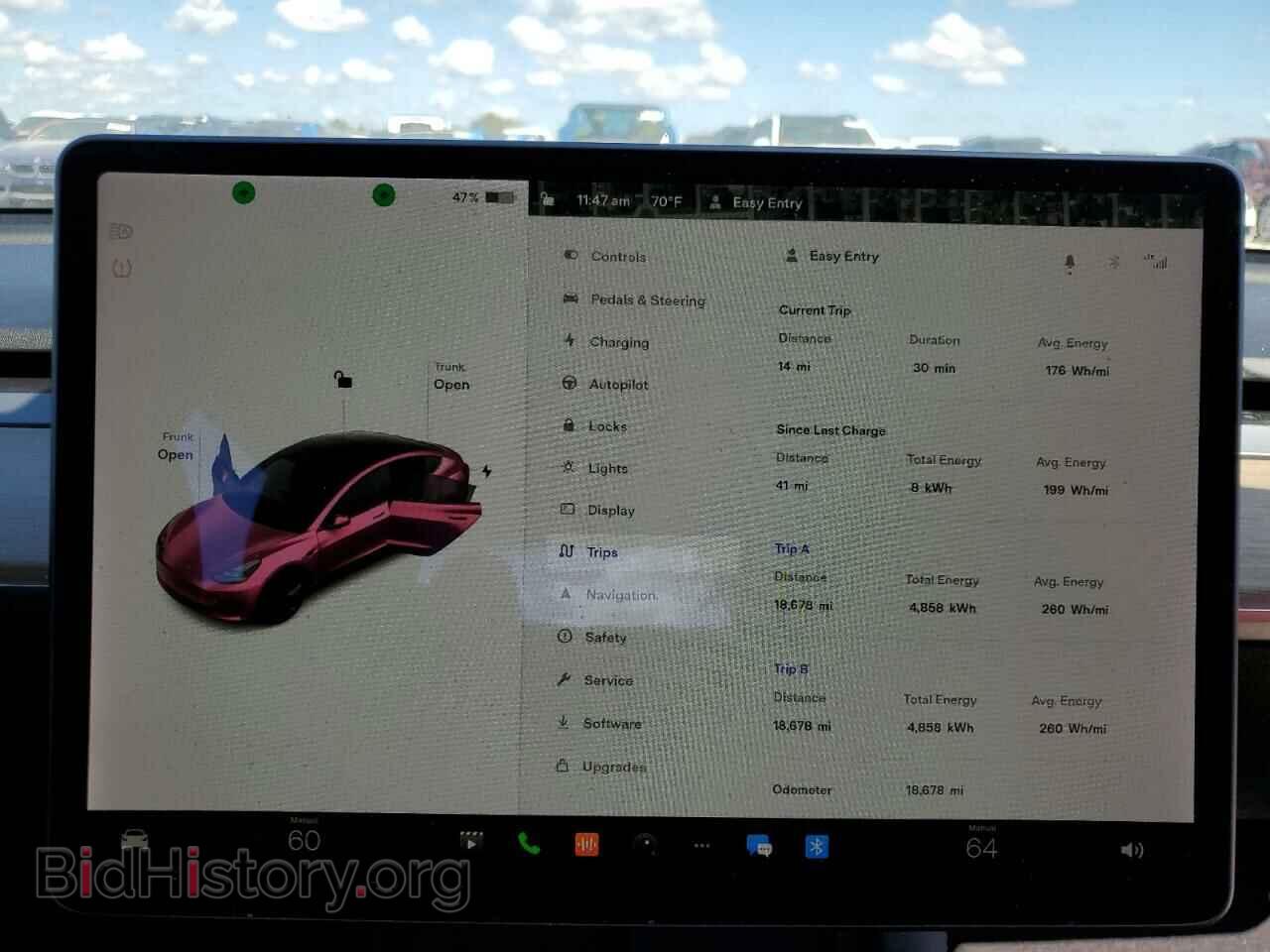 2021 TESLA MODEL 3 - VIN: 5YJ3E1EA3MF093769 - Photo 8