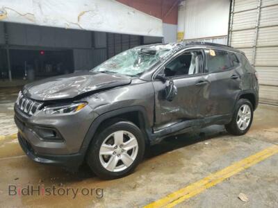 2022 Jeep COMPASS Latitude, серый — VIN 3C4NJDBBXNT232253, Copart