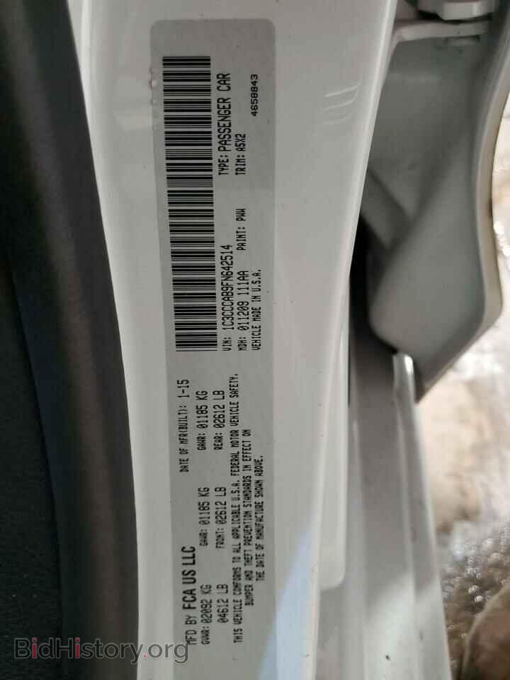 2015 CHRYSLER 200 - VIN: 1C3CCCAB9FN642514 - Фото 12