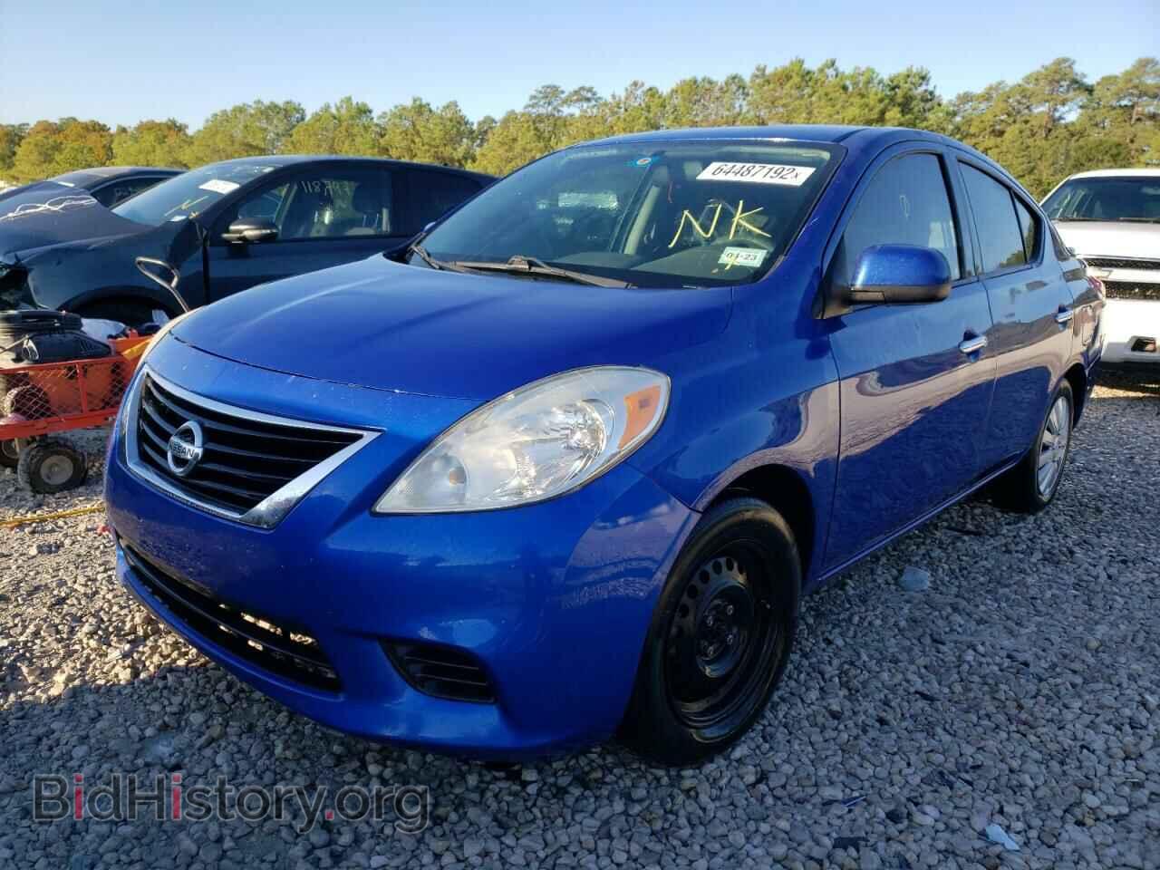 2014 NISSAN VERSA - VIN: 3N1CN7AP0EL852512 - Фото 2