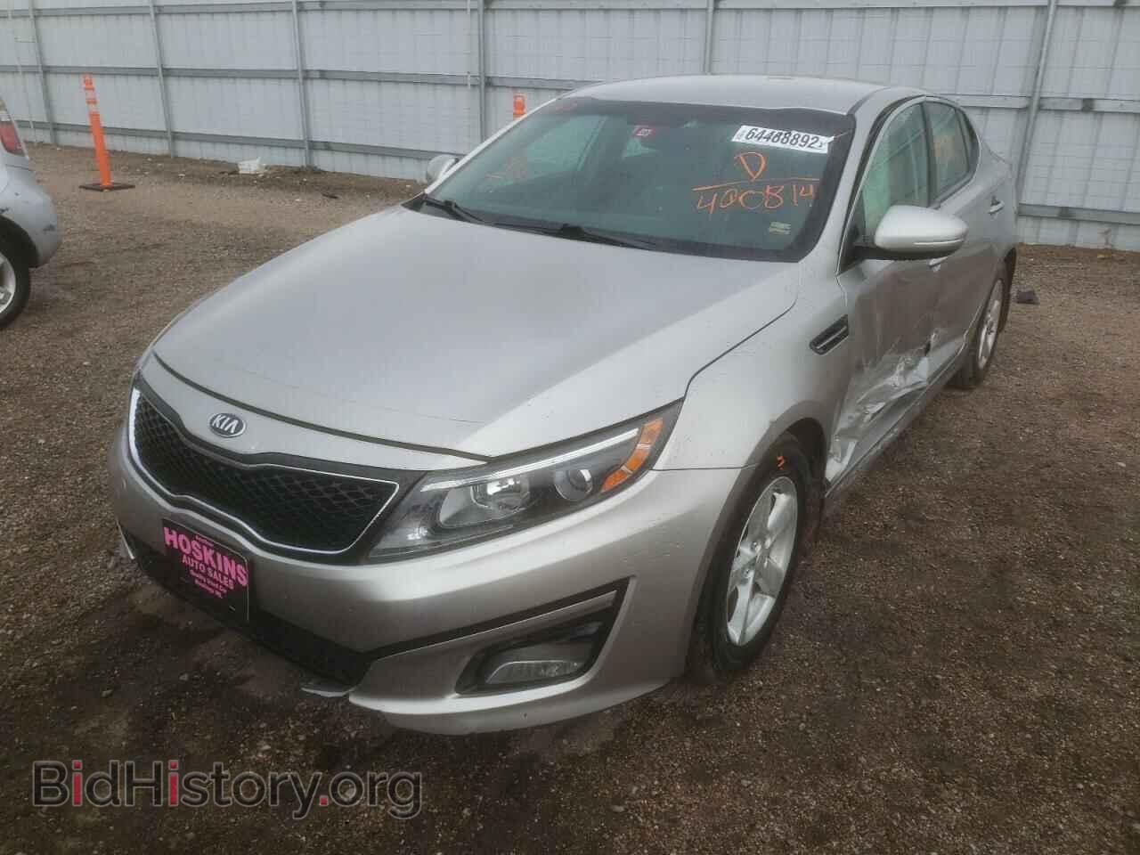 2014 KIA OPTIMA - VIN: KNAGM4A76E5490814 - Фото 2