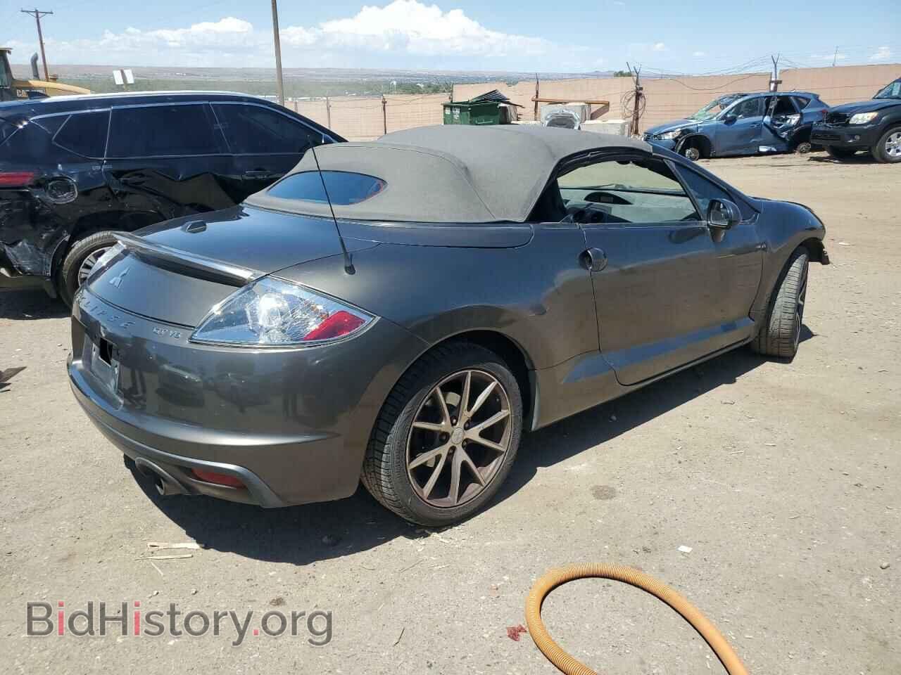 2011 MITSUBISHI ECLIPSE - VIN: 4A37L3ET2BE003494 - Фото 3