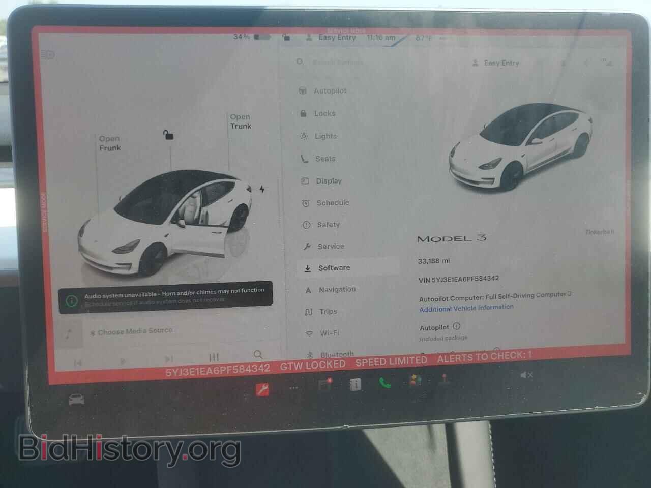 2023 TESLA MODEL 3 - VIN: 5YJ3E1EA6PF584342 - Photo 9
