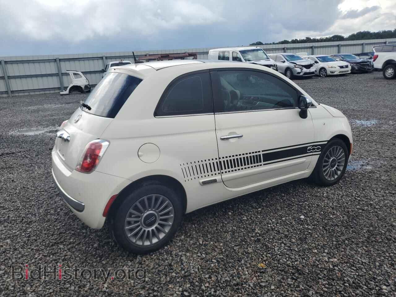 2012 FIAT 500 - VIN: 3C3CFFCR7CT209997 - Фото 3