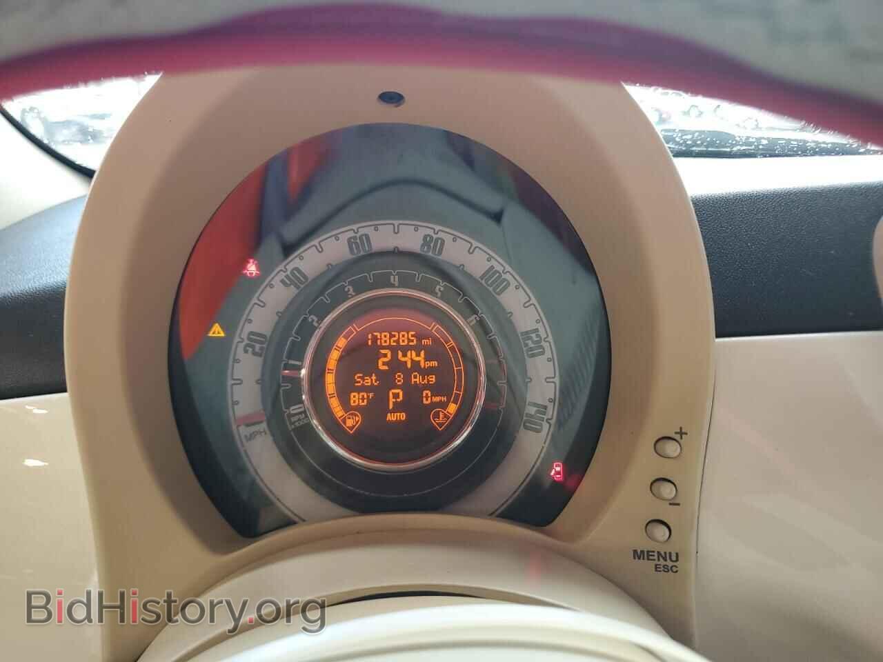 2012 FIAT 500 - VIN: 3C3CFFCR7CT209997 - Фото 9